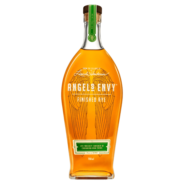 Angel's Envy Finished Rye Whiskey Finished In Caribbean Rum Casks 50% 750mL