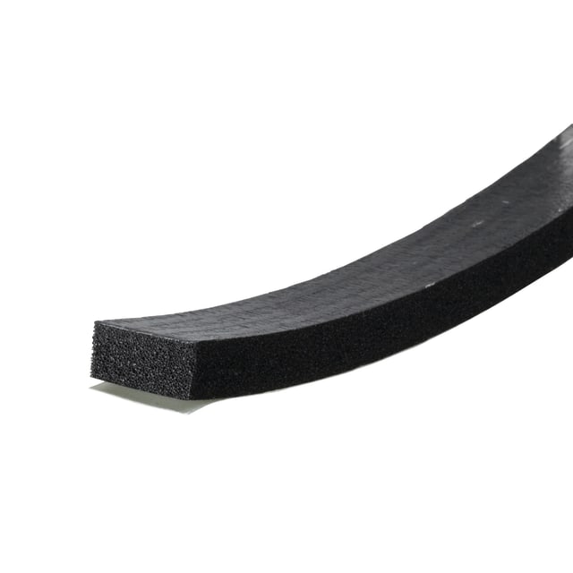 02633 - 3/8 in. x 3/4 in. x 20 ft. Black Sponge Window Seal for Large-Wide Gaps