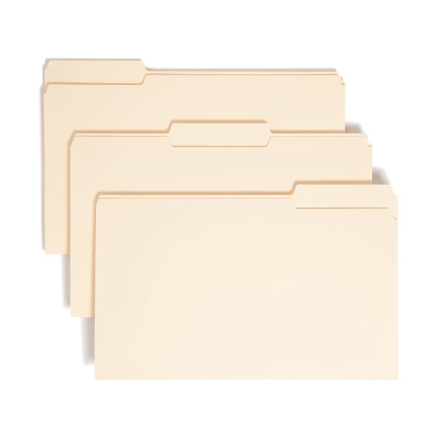 Value File Folders, 1/3-Cut Tab