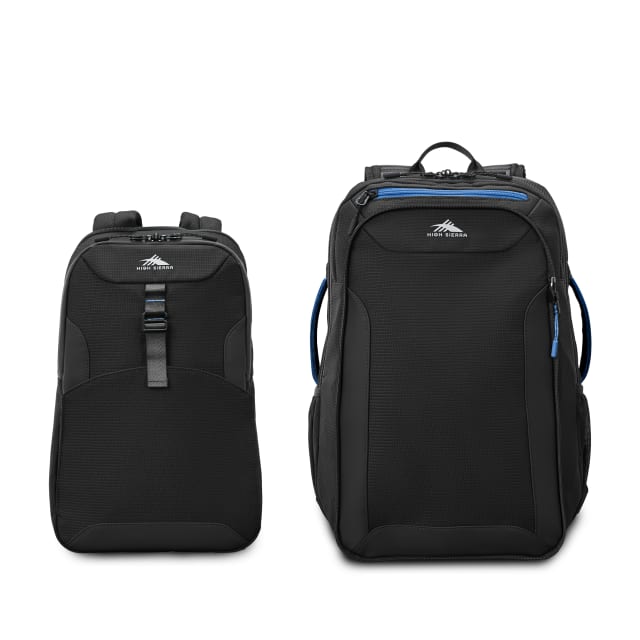 Hi-Life 3-In-1 Conv Backpack - Black/Blue