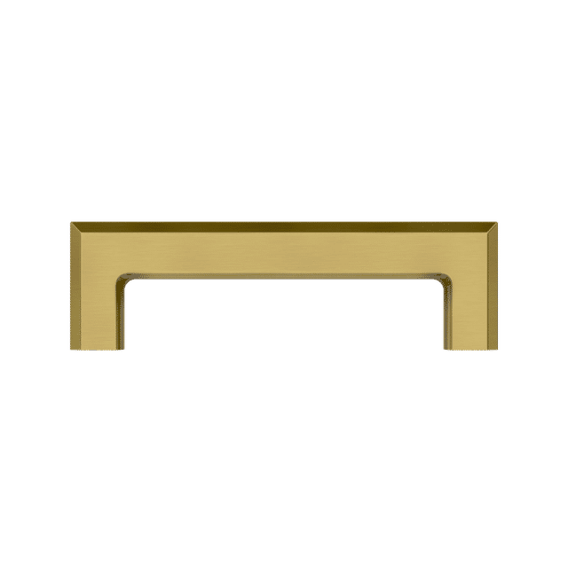 4412 Bevel 4" Cabinet Pull, In Heirloom Brass
