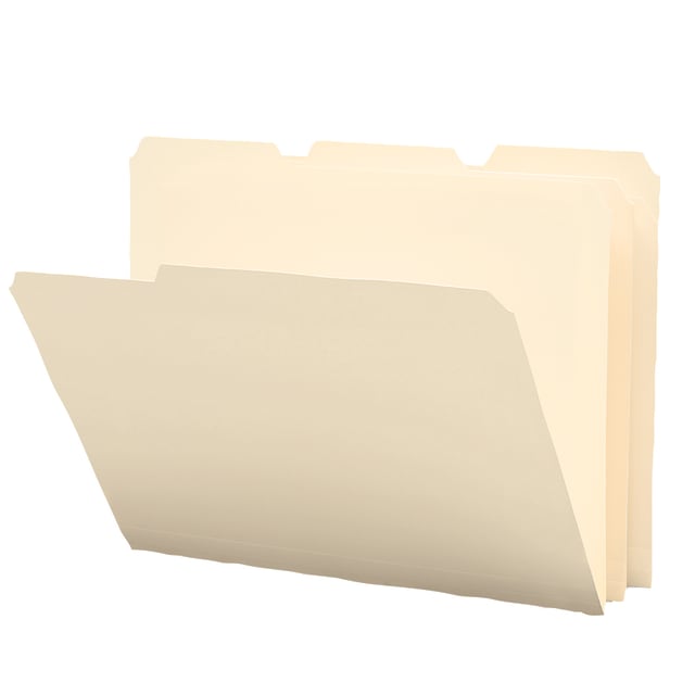 Poly File Folders, 1/3-Cut Tab