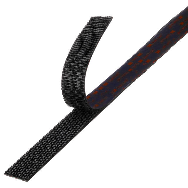3M™ Dual Lock™ Sistemas de Unión Desmontable SJ3551CF, Negro, 25 mm x 45.7 m, 5.7 mm, Tipo 400