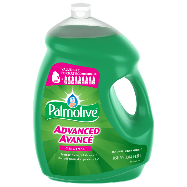 Palmolive Advanced Liquid Dish Soap, Grease Cutting, 4.27 L