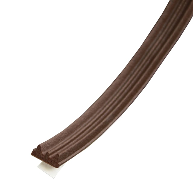 02592 - 1/8 in. x 3/8 in. x 17 ft. Brown Premium Rubber Window Seal for Ex-Small Gaps