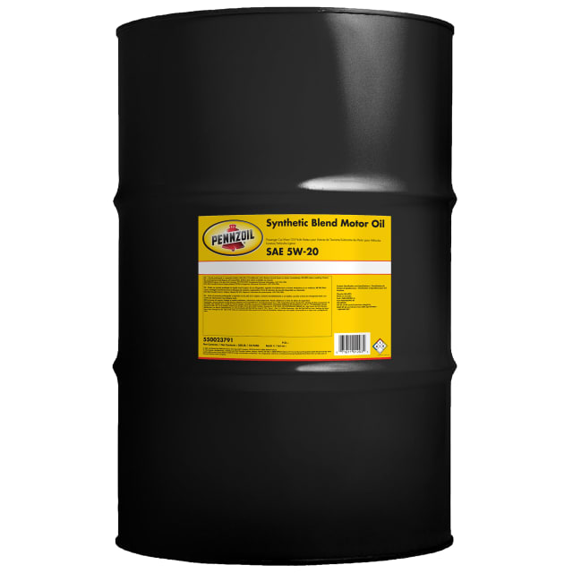 Pennzoil 5W-20 Motor Oil, 55 Gallon Drum
