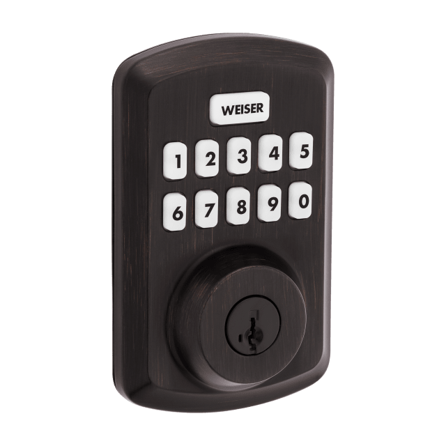 Powerbolt 3 GED9250 Transitional Keypad Electronic Deadbolt in Matte Black
