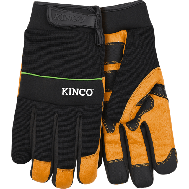 KincoPro™ Premium Grain Goatskin & Synthetic Hybrid with Pull-Strap