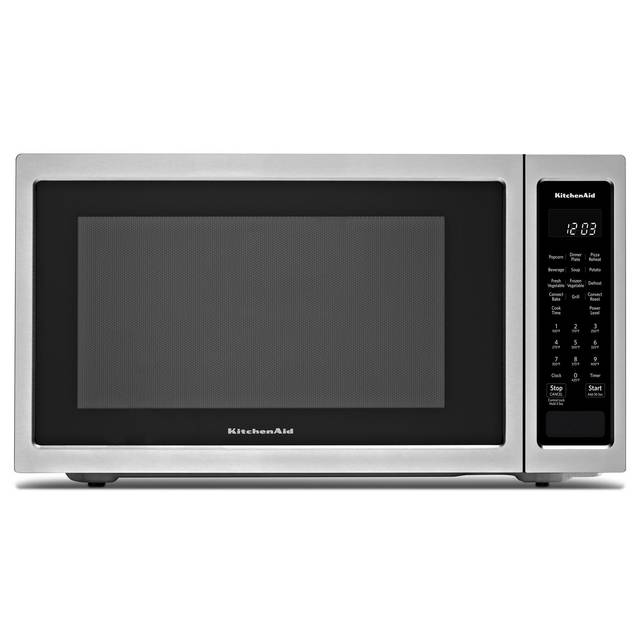 KitchenAid 1.5 Cu. Ft. Countertop Microwave - Stainless Steel, Model KMCC5015GSS