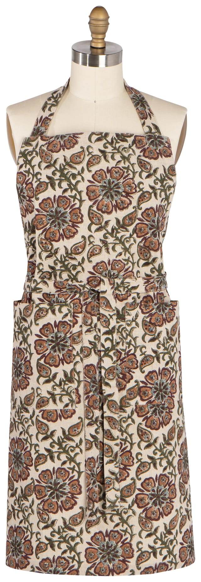 Elysian Block Print Apron