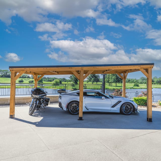 6.1m x 3.7m Kingsport Carport