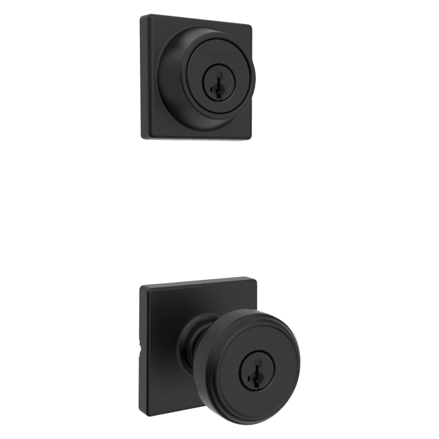 Maven Combo Pack with Keyed Knob featuring SmartKey Security™ in Matte Black