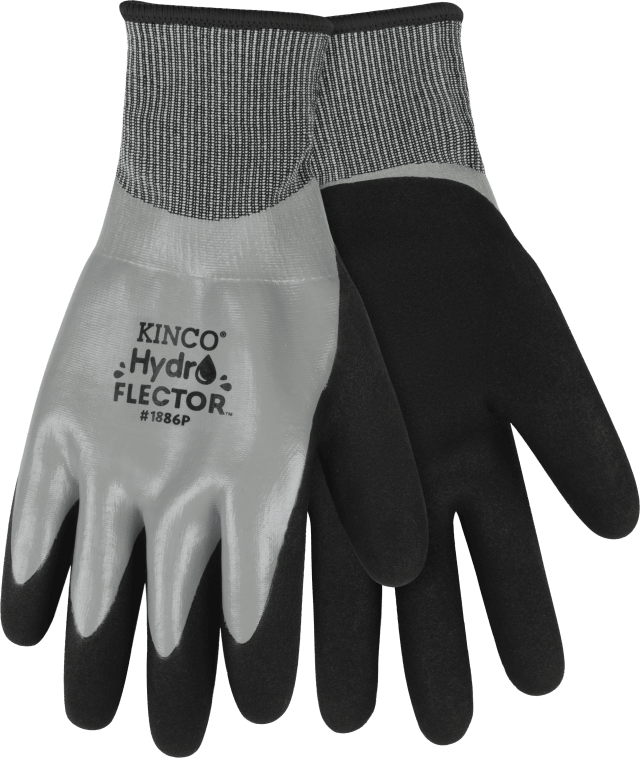 HydroFlector™ Lined Waterproof Thermal Knit Shell & Double-Coated Nitrile
