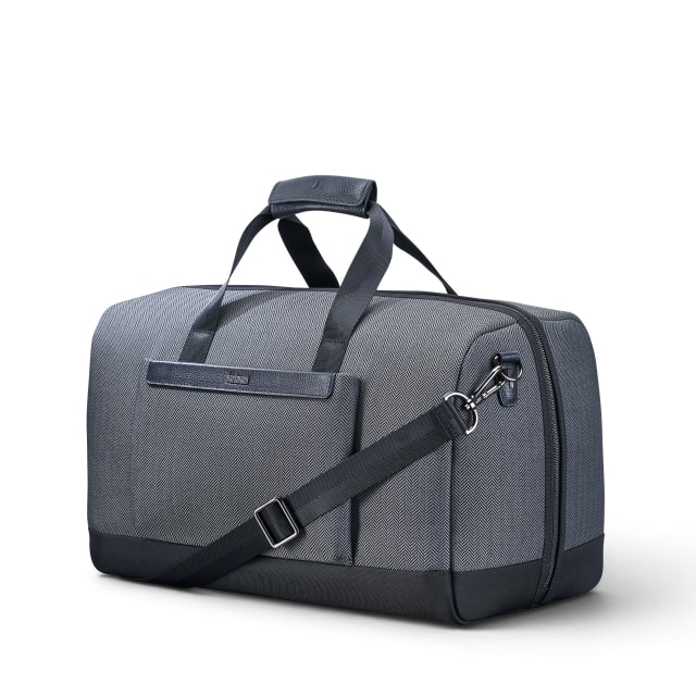 Herringbone Ss Weekender Duffel - Black Herringbone