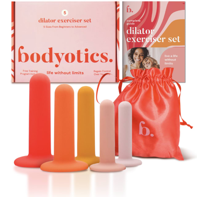 Bodyotics Vaginal Dilators For Pelvic Floor Relaxation - Multicolor (5pcs)