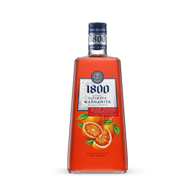1800 Tequila Ultimate Blood Orange Margarita Ready to Drink 1.75L