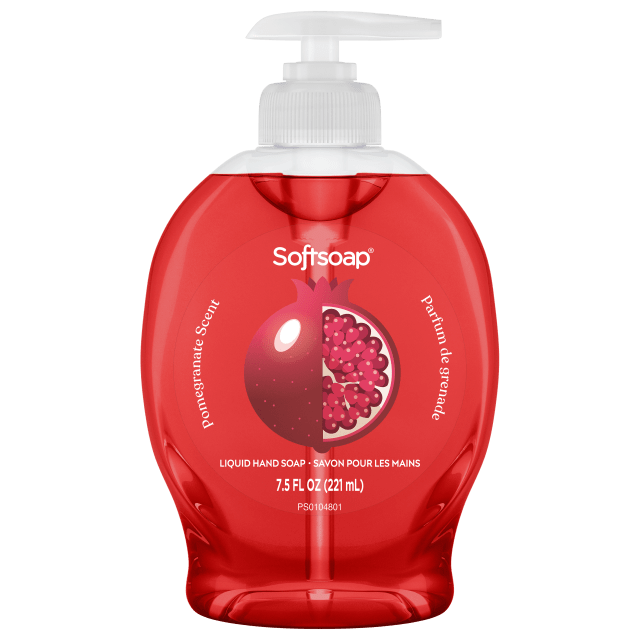 Softsoap Limited Edition Liquid Hand Soap, Fresh Pomegranate Scent, 7.5 fl oz