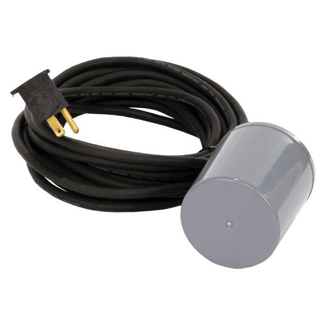 Zoeller 10-0032 15' 15 Amp, 115 V Single Piggyback Variable Level Float Switch