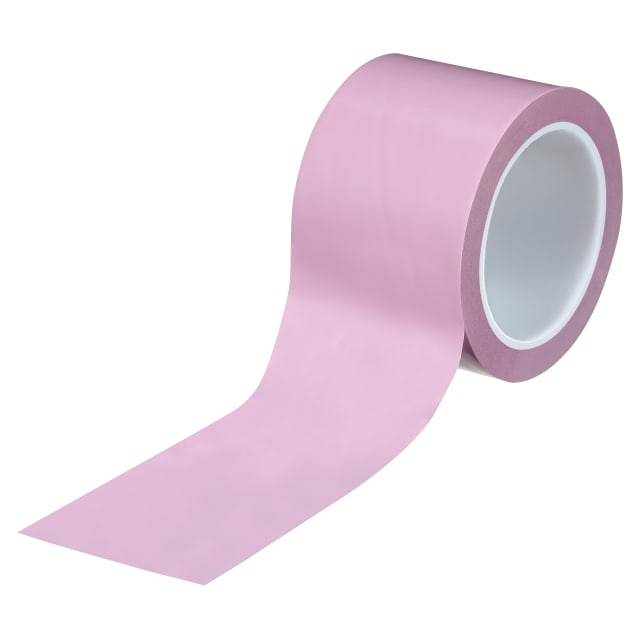 3M™ UHMW Film Tape UH110, Pink, 76 mm x 33 m, 0.127 mm, 12 Roll/Case