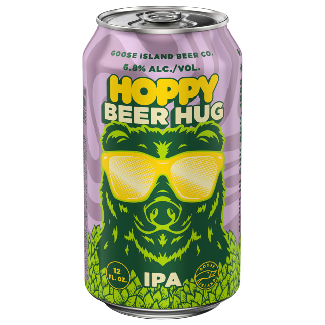 Goose Island Hoppy Beer Hug 12 oz Single CAN 6_8ABV - Plain Aluminum - Standard Gloss - Craft Direct