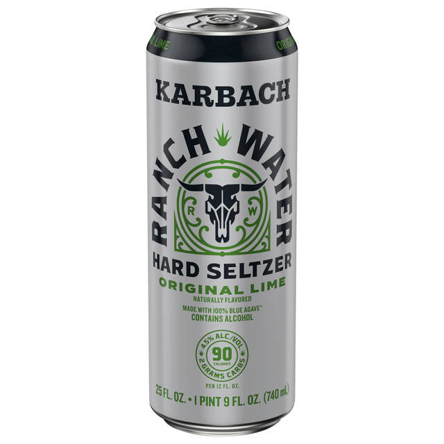 Karbach Ranch Water Original Lime Hard Seltzer 25 fl oz