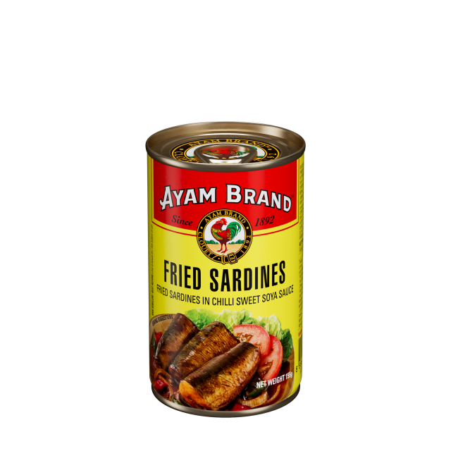 Fried Sardines in Chilli Sweet Soya Sauce 50x155g