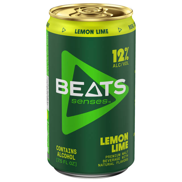 Beats Senses Lemon Lime 7.5 oz Single CAN Sleek 12ABV  - Satin Varnish
