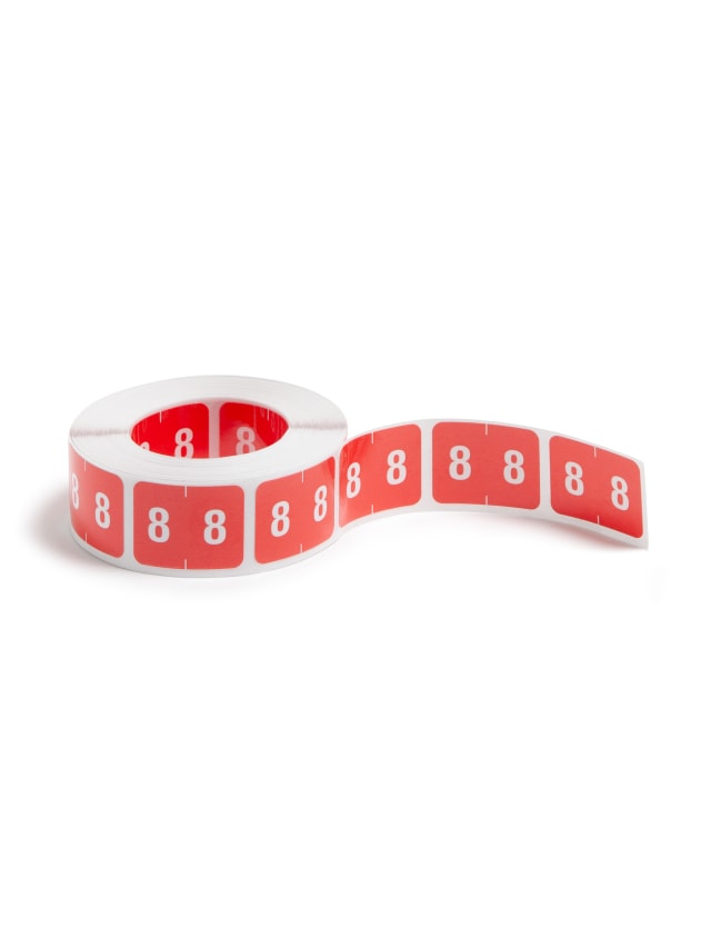 DCCRN Color-Coded Numeric Labels - Rolls