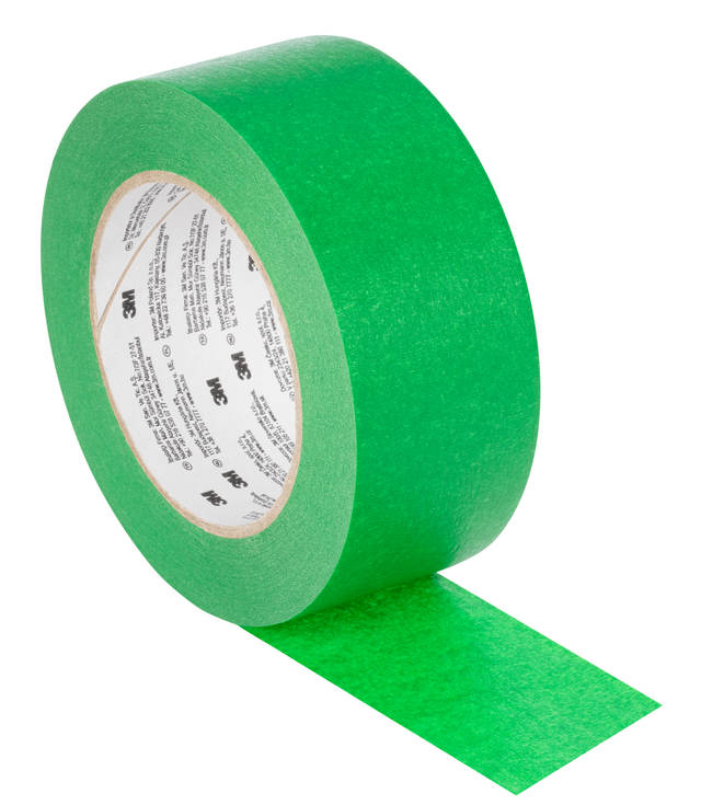 3M™ UV-beständiges Abdeckband 2814, Grün, 48 mm x 50 m, 0.12 mm