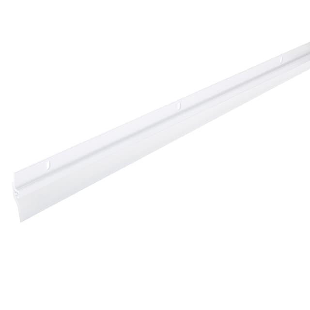 05215 - 36 in. White Aluminum and Vinyl Standard Screw-on Door Sweep