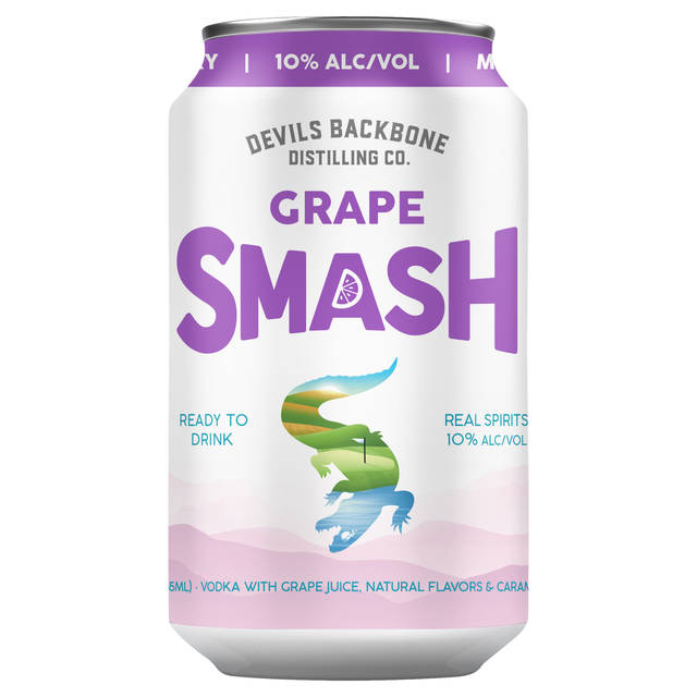 Devils Backbone Distilling Company Grape Smash 10%, 12oz Can