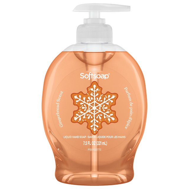 Softsoap Limited Edition Liquid Hand Soap, Gingerbread Scent, 7.5 fl oz