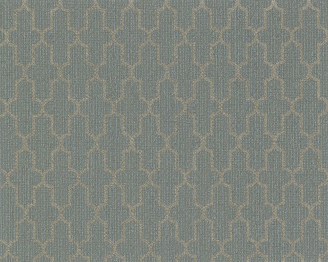 Frame Geometric Charcoal Wallpaper