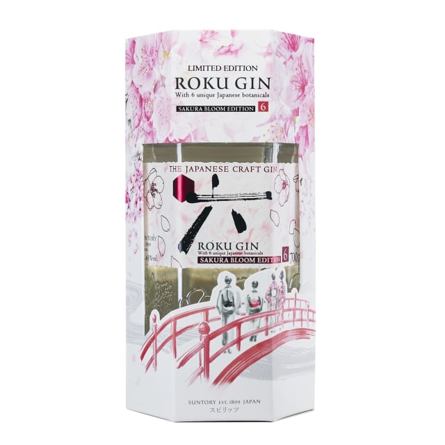 Roku Sakura Bloom Limited Edition Japanese Craft Gin 70cl