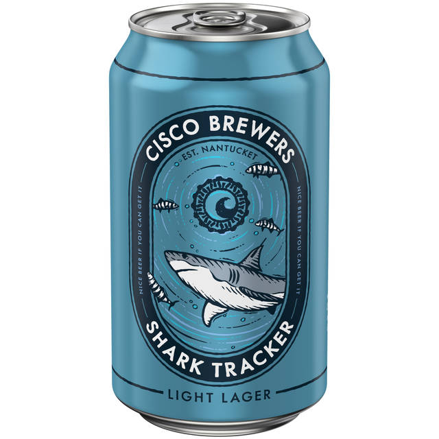 Cisco Brewers Shark Tracker Light Lager, 12 fl. oz. Can