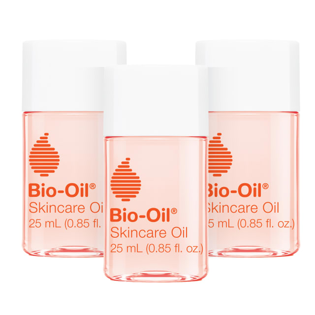 Bio-Oil Skincare Body Oil Serum, Scars & Stretch Marks, 0.85 fl oz, 3 Pack