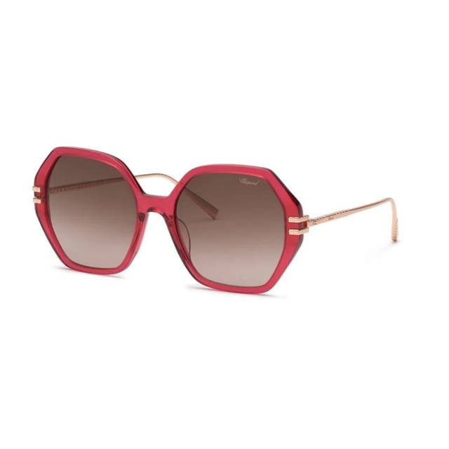 OCCH.SOLE CHOPARD - SHINY TRANSP.RED