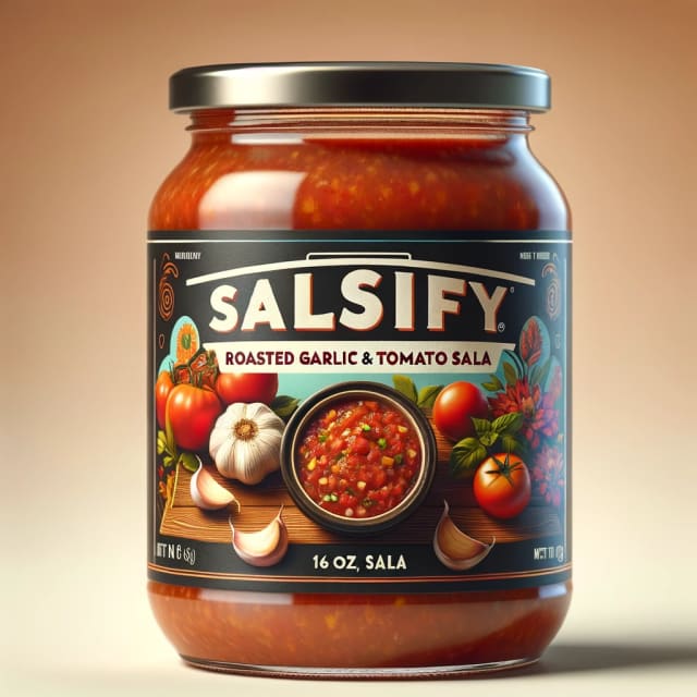 Salsify Roasted Garlic & Tomato Salsa