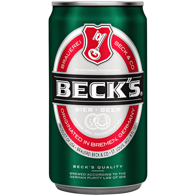 Beck's® PilsnerBeer, 8 fl. oz. Can