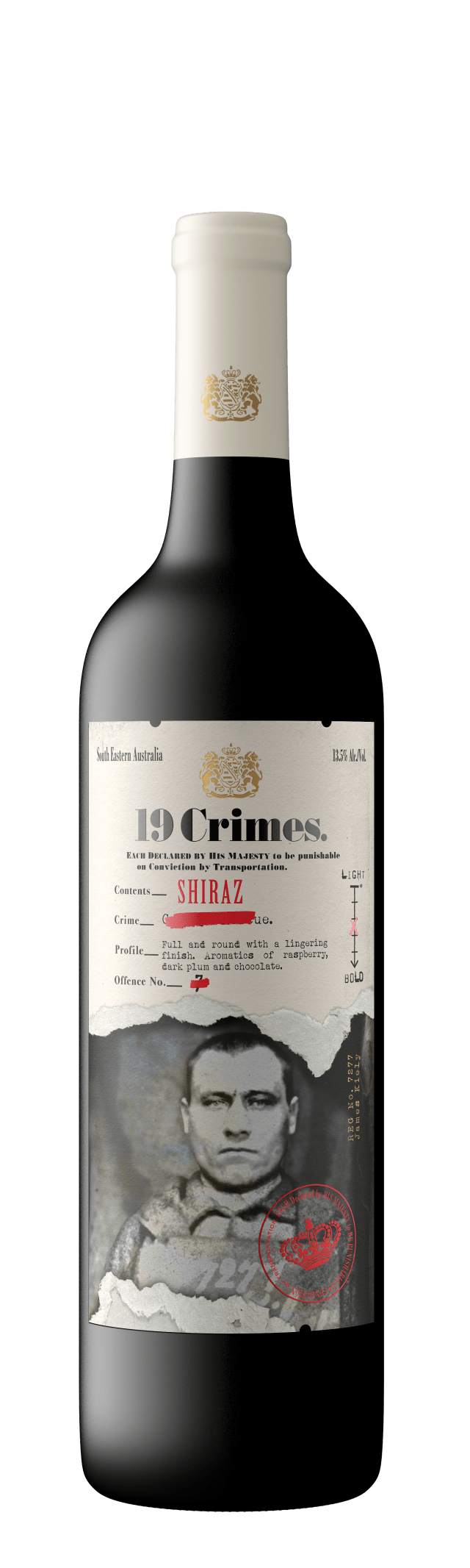 19 Crimes Shiraz 750ML
