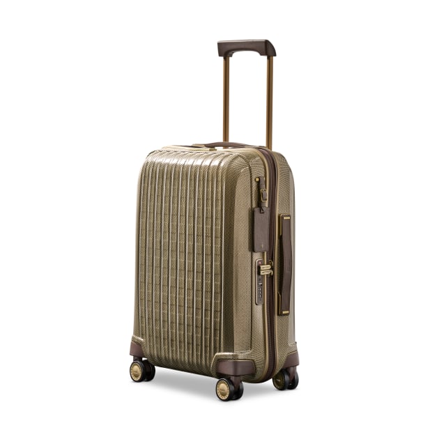 Hartmann Tweed Hs Global Carry On Spinner - Tweed/Natural Leather
