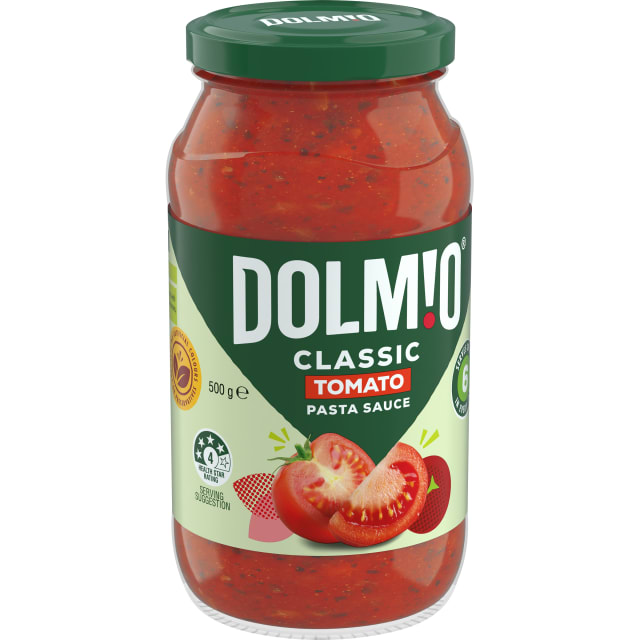 DOLMIO Pasta Sauce Classic Tomato 500g Jar