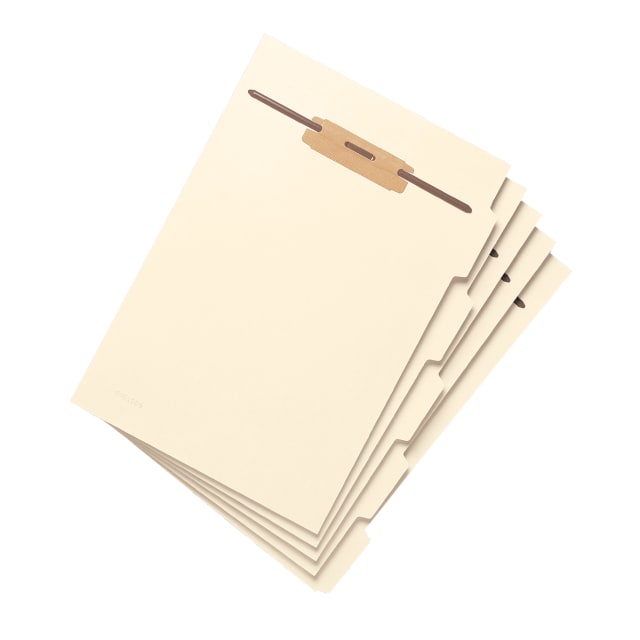 Folder Dividers with Fasteners, Side Tab