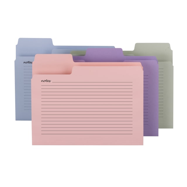 SuperTab® Notes File Folders, 1/3 Cut Tab