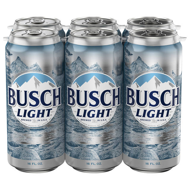 Busch Light® Beer, 6 Pack 16 fl. oz. Cans
