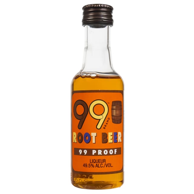 99 Schnapps Root Beer Plastic 10/12PK 50ML