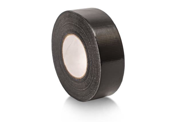 Duct Tape, Contractor Grade, Black, 2"x180'