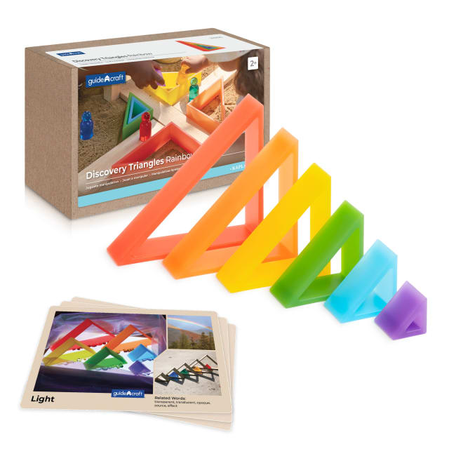 Discovery Triangles - Rainbow