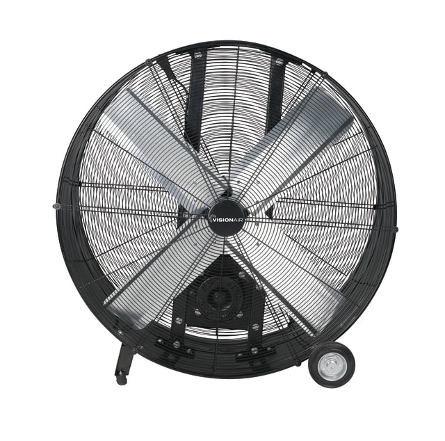 36" Heavy-Duty High Velocity Belt Drive Drum Fan
