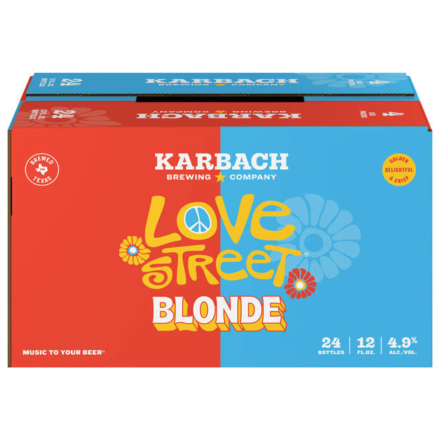 Karbach Brewing Co. Love Street® Blonde Beer, 4/6 Packs 12 fl. oz. Bottles